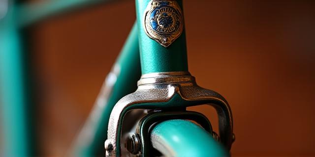 Bicicletta d'epoca restaurata