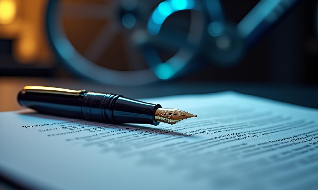 Contratto legale e componenti meccaniche di precisione
